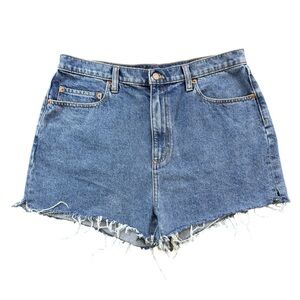 VS PINK Frayed Denim Shorts